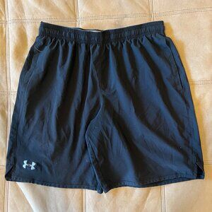 Under Armour Men's Black 7" Shorts – Size Large